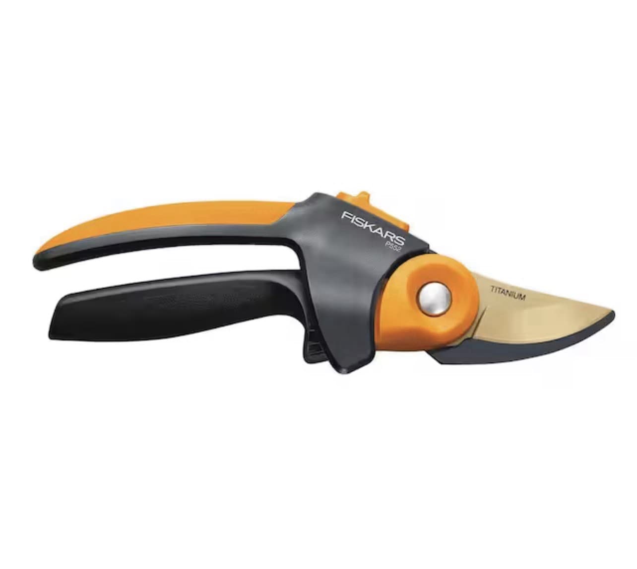 Fiskars PowerGear2 Titanium Bypass Pruner – 3/4" Garden Pruning Shears