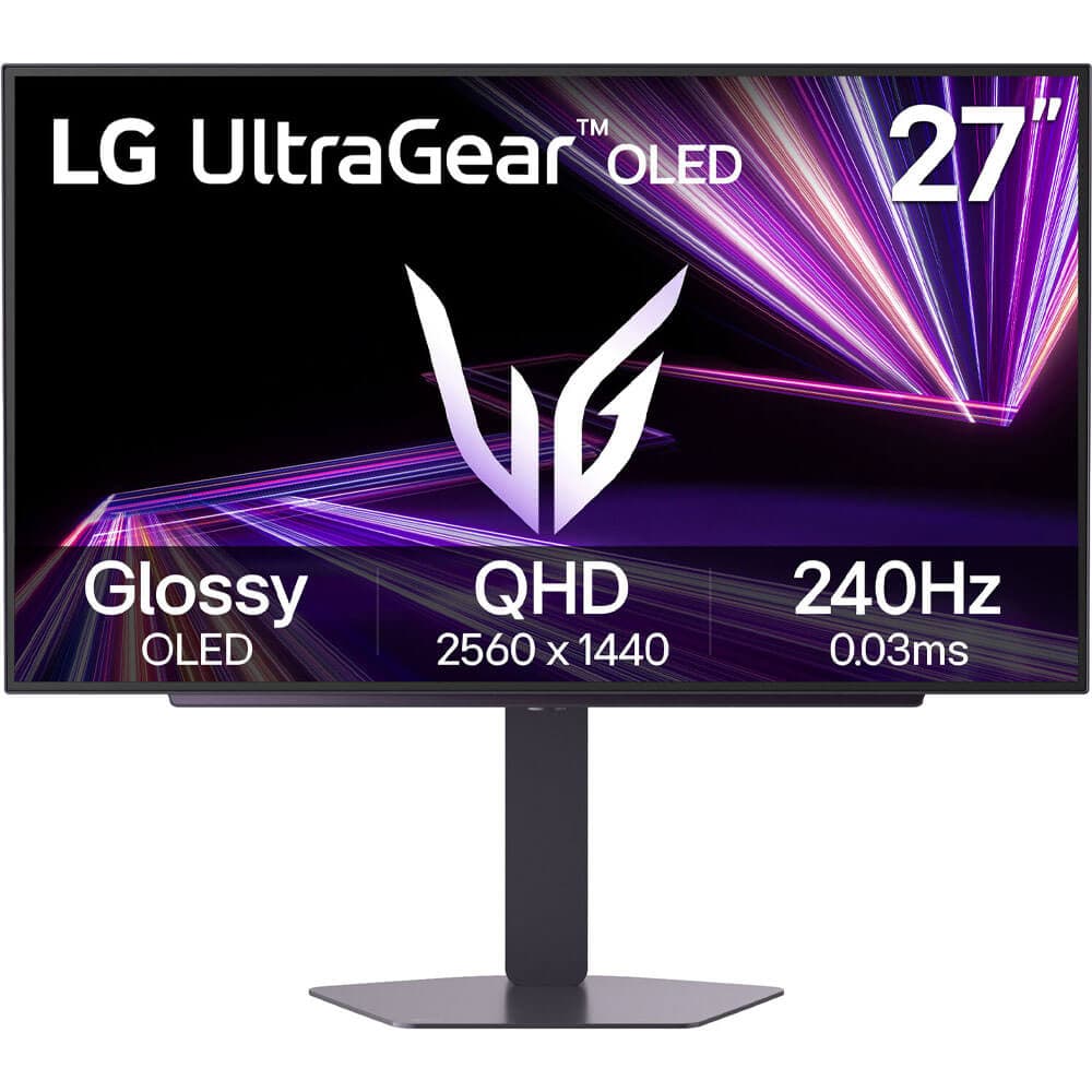 LG 27 inch UltraGear OLED QHD 240Hz 0.03ms Gaming Monitor with G-Sync