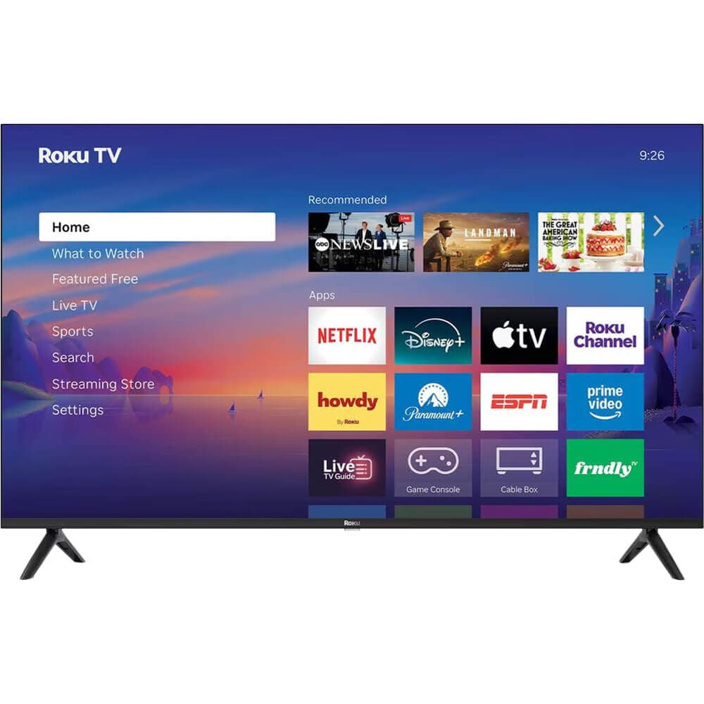 Roku 50 inch Class Select Series 4K QLED Smart TV 2026