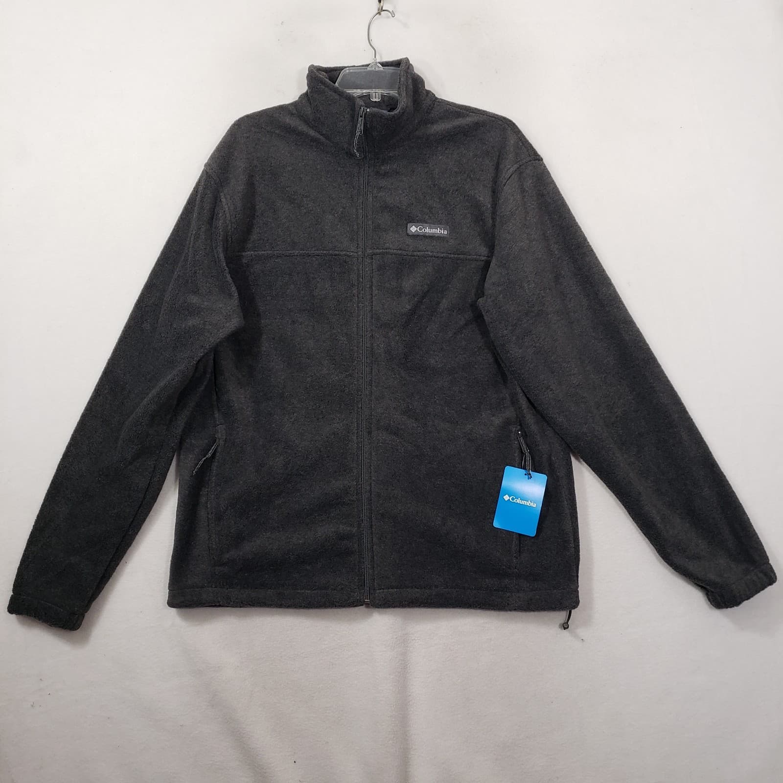New NWT Columbia Steens Mountain 2.0 Full Zip Fleece Jacket Men's Large Gray
